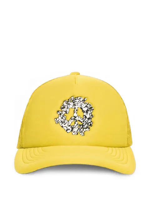 Denim Tears Peace Wreath trucker cap Yellow DT548