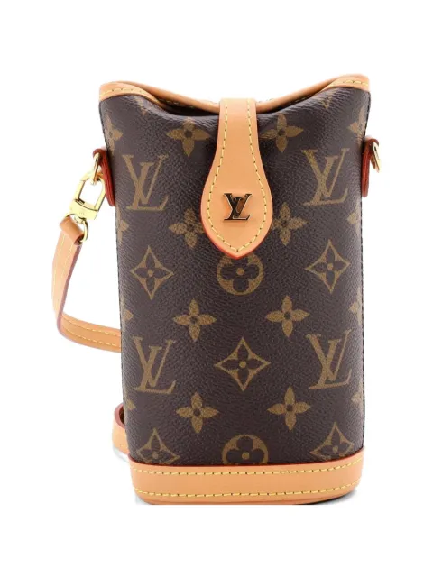 Louis Vuitton Pre-Owned Fold Me Pouch Monogram Canvas crossbody bag Brown SHWDWQUY047UJ5SL