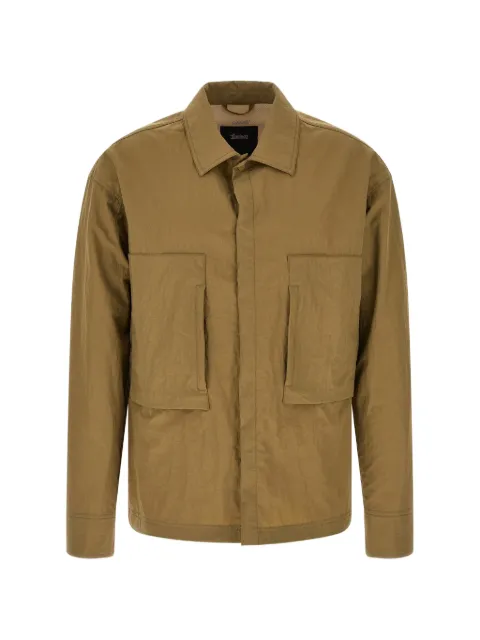 Laminar hidden-button shirt jacket Green CM00009UL128277305