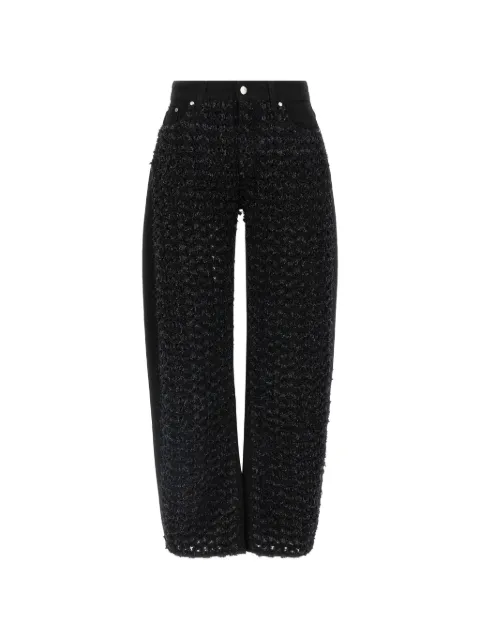 Stella McCartney bouclé jeans Black 6D04723SQH60