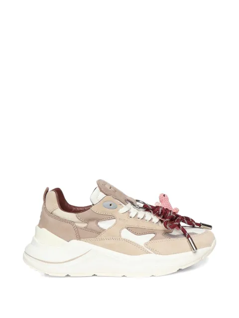 D.A.T.E. Fuga panelled sneakers Neutrals W441FG