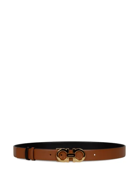 Ferragamo logo buckle belt Neutrals 785965