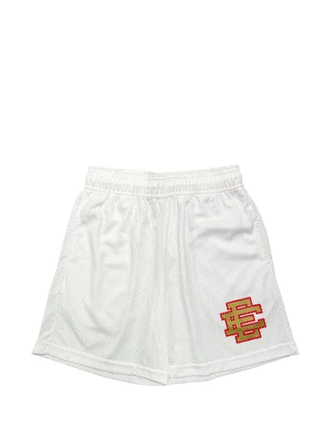 ERIC EMANUEL logo-detail shorts White EE292