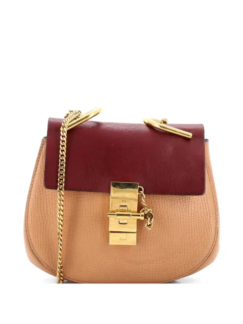 Chloé Pre-Owned Drew Leather Mini crossbody bag Multicolour VF9ZDH9303J8R6XB