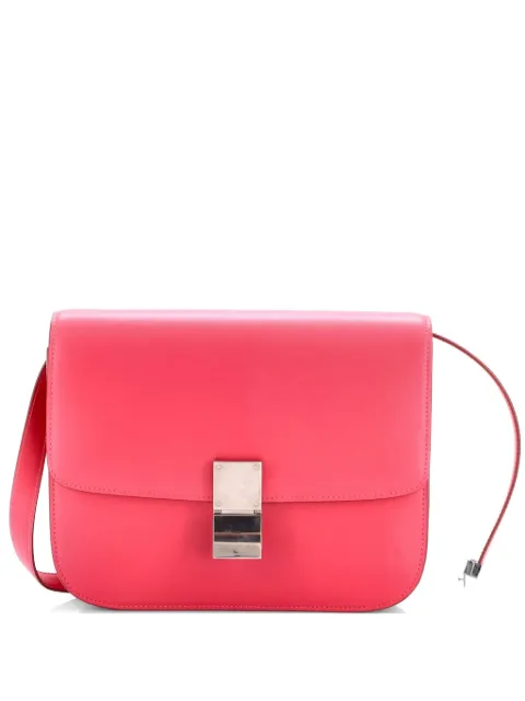 Celine Pre-Owned Classic Box Bag Smooth Leather Medium crossbody bag Pink ZV8XPPV0BRJDM9Z2