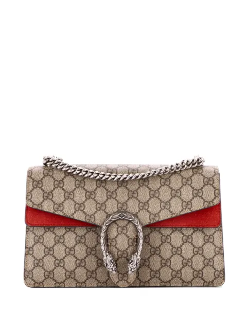 Gucci Pre-Owned Dionysus Bag GG Coated Canvas Small shoulder bag Brown OCR9TMT3J32M1IVE