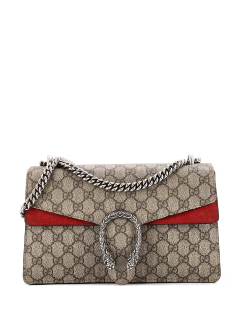 Gucci Pre-Owned Dionysus Bag GG Coated Canvas Small shoulder bag Brown 9FVO8IXW4RO766HF