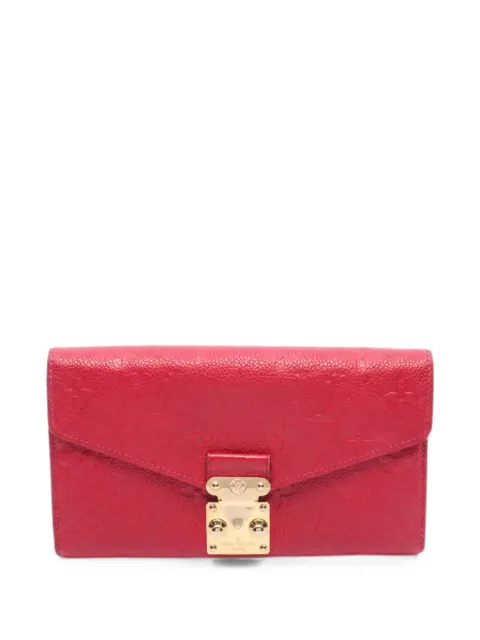 Louis Vuitton Pre-Owned 2018 bifold leather wallet Red 1058295CA4138
