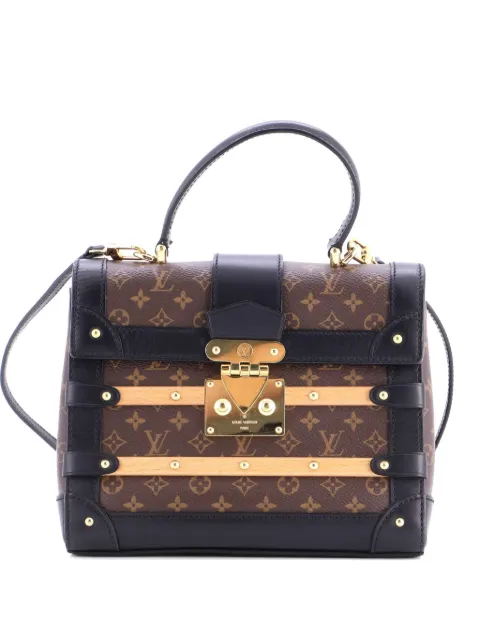 Louis Vuitton Pre-Owned Trianon Handbag Monogram Canvas PM satchel Brown J9G952RXZ4WV8SJP