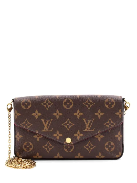 Louis Vuitton Pre-Owned Felicie Pochette Monogram Canvas crossbody bag Brown I19XM7S0IIVVPG8F