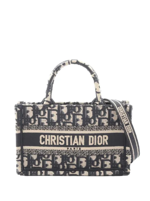 Christian Dior Pre-Owned 2010s mini Book two-way tote bag Blue 1058673