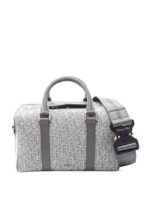 Christian Dior Pre-Owned 2010s Lango Oblique-pattern tote bag Grey 1058252