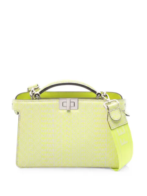 Fendi Pre-Owned x Marc Jacobs small Peekaboo ISeeU tote bag Yellow 1057573