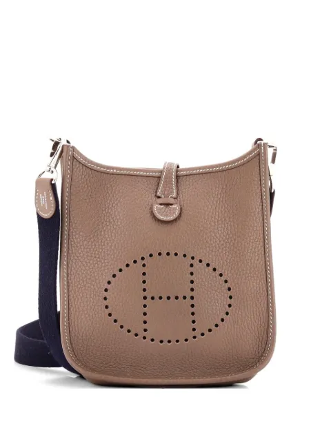 Hermès Pre-Owned Evelyne Bag Gen III Clemence TPM crossbody bag Grey 1BI1ZBF9WCQQ6MC7