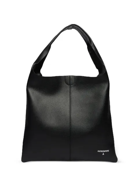 Patrizia Pepe textured tote bag Black 8B0321L148K103