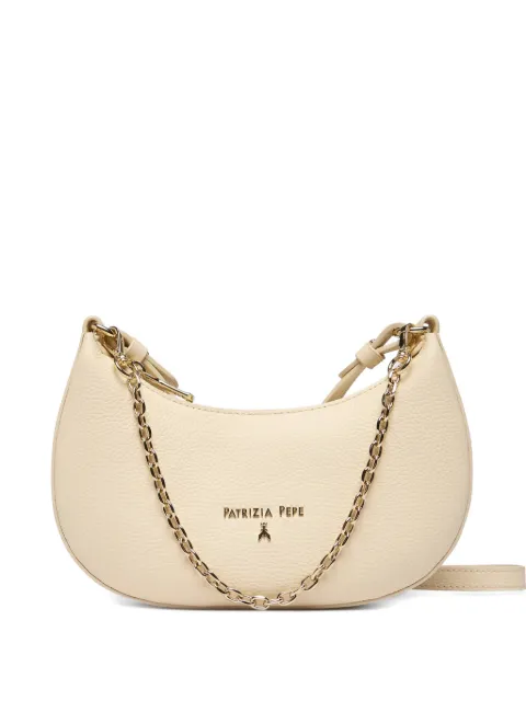 Patrizia Pepe chain detail shoulder bag Neutrals 8B0309L001W405