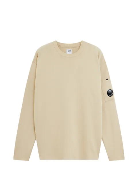 C.P. Company cotton Sea Island Lens sweater Neutrals 20CMKN097A110560A114