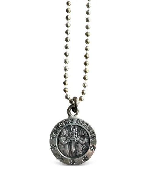 Chrome Hearts medallion-pendant necklace Silver CHRM0947