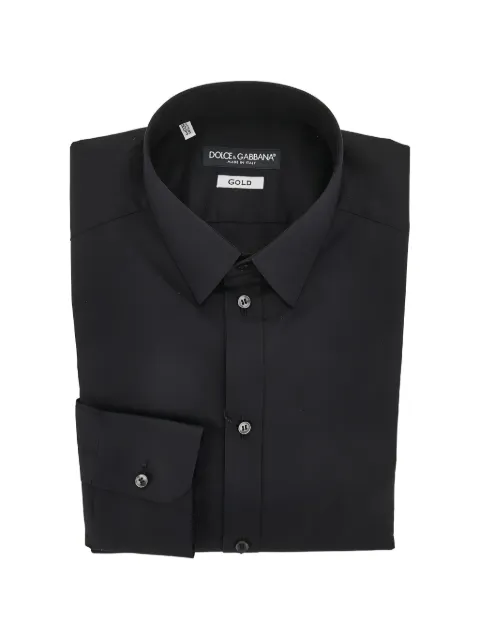 Dolce & Gabbana button shirt Black G5EJ0TGK322