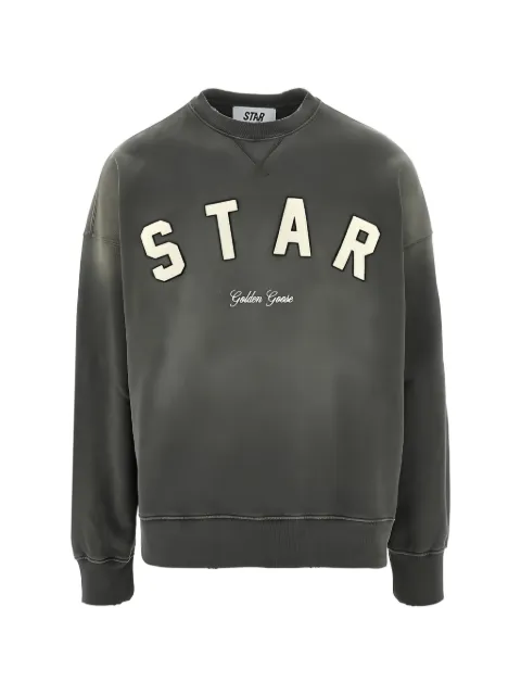 Golden Goose Star sweatshirt Green GUP02713P002417