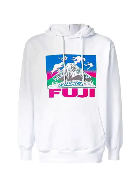Palace graphic-print hoodie White P0122