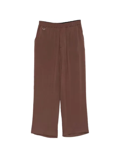MARSEM elasticated-waistband D-ring trousers Brown P070SS26T120060