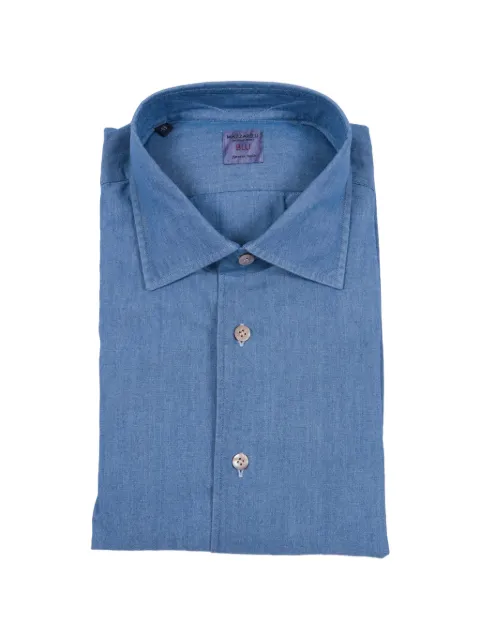 Mazzarelli buttoned shirt Blue UTAHBL1
