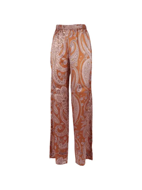 Antonelli paisley-print palazzo pants Orange PALOMAQ8951296C