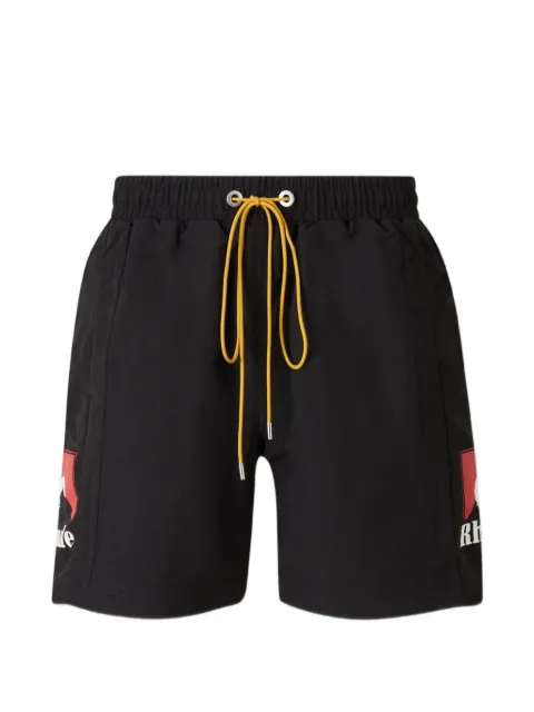 RHUDE Moonlight drawstring shorts Black RHPS26SH011071