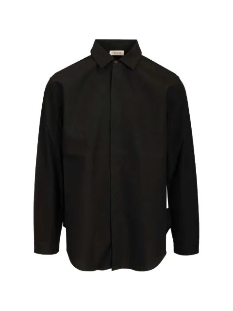 Fear Of God classic shirt Black FG9M60602OXF