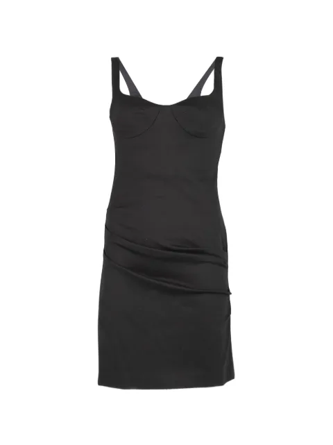 SIMKHAI Lindy sculpted mini dress Black 2261152SC