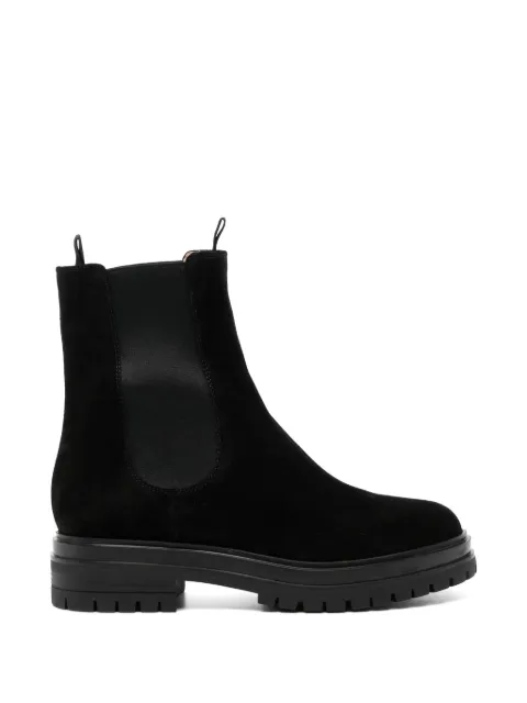 Gianvito Rossi leather chelsea boots Black G7346220GOMSUE