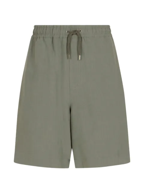 Giorgio Armani drawstring-waist trousers Green GM001626