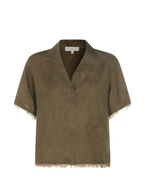 Antonelli fringed T-shirt Green Q2714528343