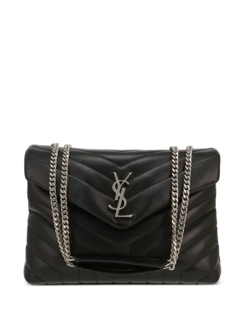 Saint Laurent Pre-Owned Loulou shoulder bag Black 394175