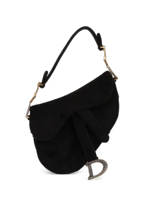 Christian Dior Pre-Owned 2020s mini Saddle handbag Black 430090