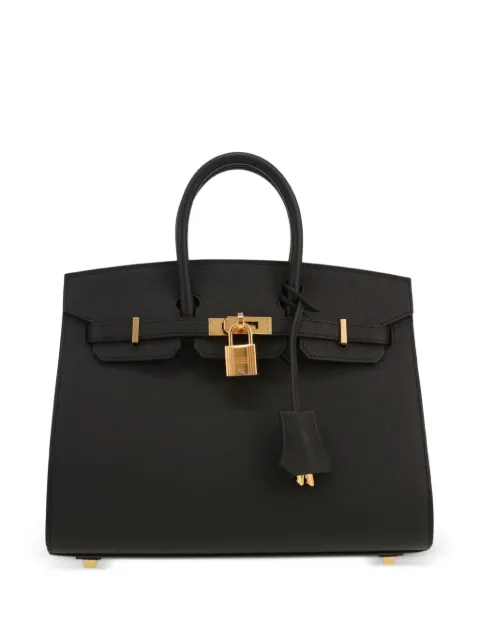 Hermès Pre-Owned 2023 Birkin 25 handbag Black 429163