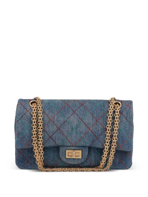 CHANEL Pre-Owned 2018 small 2.55 shoulder bag Blue 429122