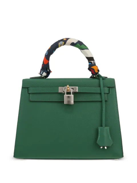Hermès Pre-Owned 2024 epsom leather handbag Green 428800