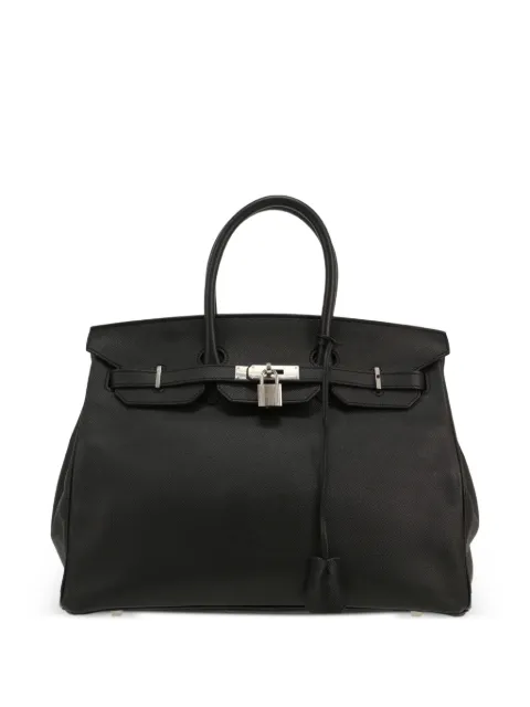 Hermès Pre-Owned 2016 Birkin 35 handbag Black 428542