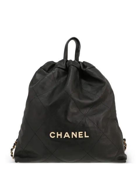 CHANEL Pre-Owned 2020 Chanel 22 backpack Black 428579