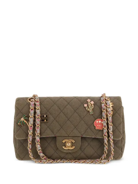 CHANEL Pre-Owned 2017 Timeless Coco Charm handbag Green 428278