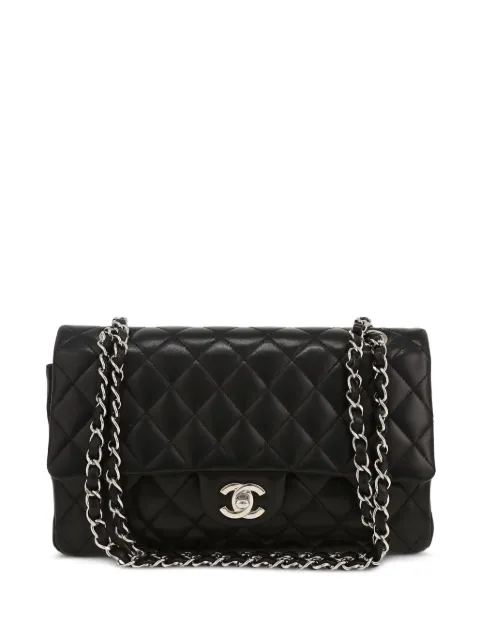 CHANEL Pre-Owned 2010 Timeless Classic leather shoulder-bag Black 415272
