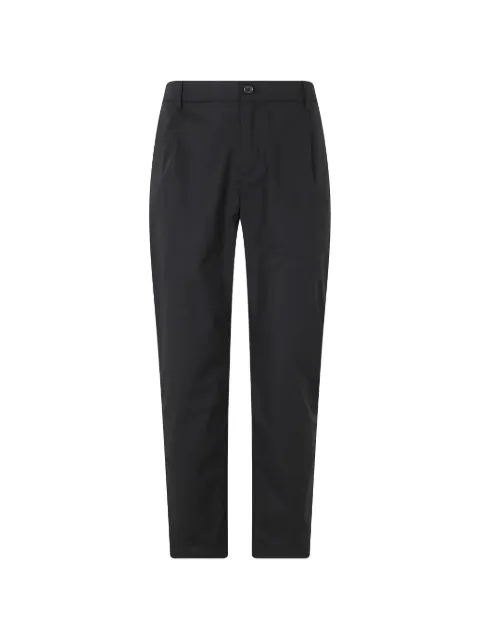 Department 5 Prince logo-patch trousers Black UP0182TS0205