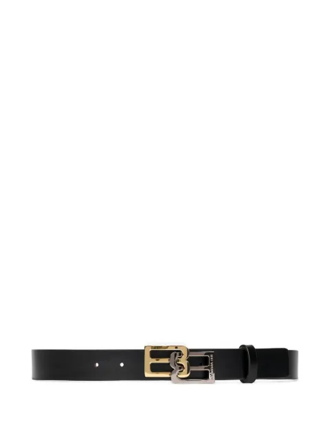 Barbara Bui logo calf leather belt Black H6909SVH