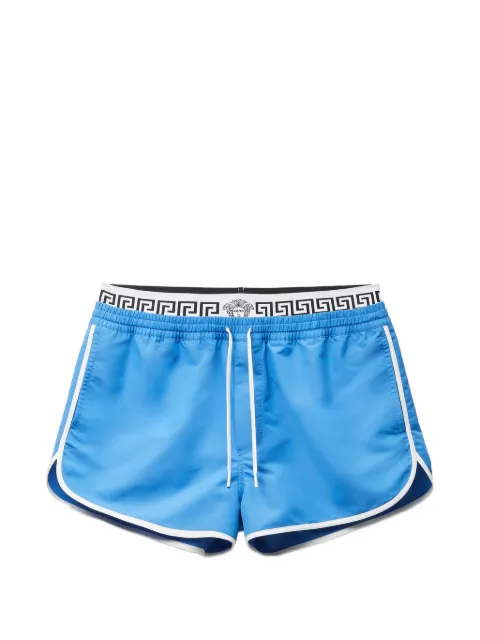 Versace double-waistband swim shorts Blue 10261251A18738