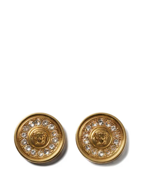 Versace Medusa crystal earrings Gold 10261191A00621