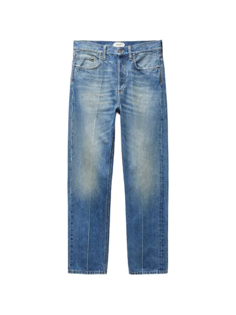Versace distressed straight jeans Blue 10254441A18405