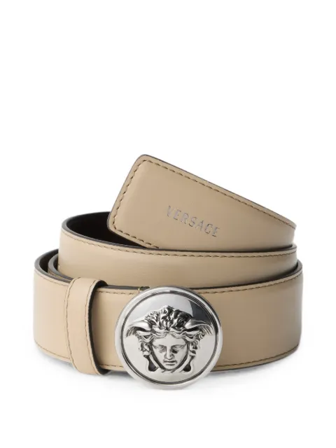 Versace Medusa-buckle belt Neutrals 1025016DVTP1