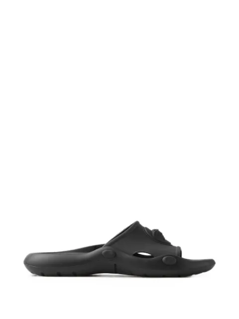 Versace Nettuno rubber slides Black 10247391A17999